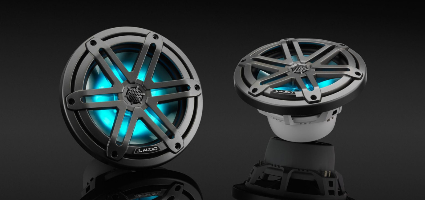 Haut-parleurs coaxiaux JL Audio pour l'audio marine